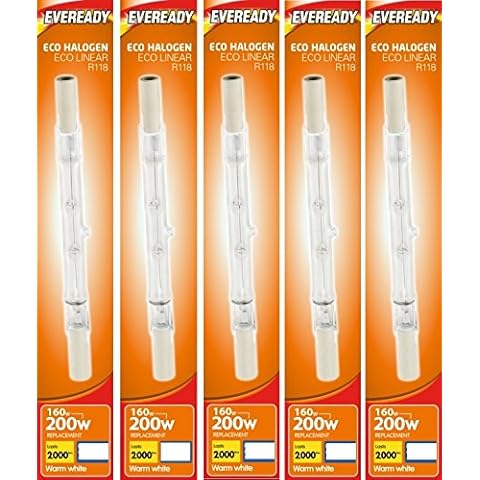 5x Halogen Linear J1188 Tube B Cover