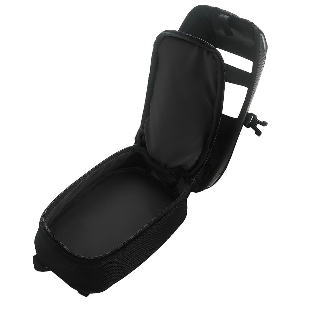 Sac de réservoir, support de téléphone pour Can-Am Ryker 600 900 Rally 2019-2023, rangement étanche 3 L avec fenêtre tactile, noir