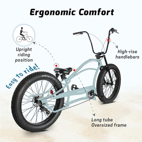 Tracer Siena 7-Speed Chopper Cruiser