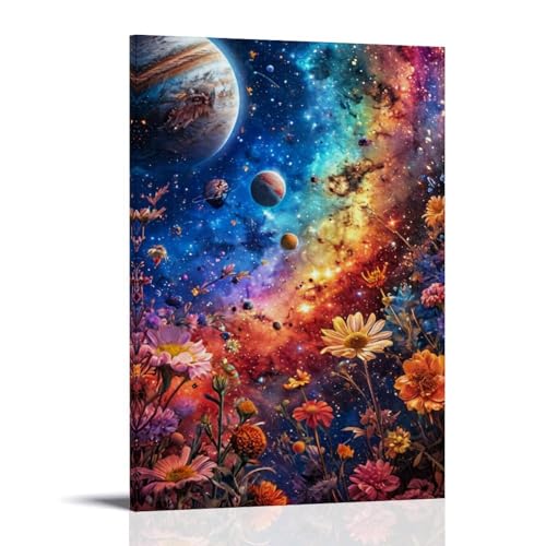 Cosmos A Spacetime Film Odyssey - Póster de la serie de televisión documental retro, arte de pared, lienzo estético, póster vintage de música y películas, pintura decorativa para sala de estar