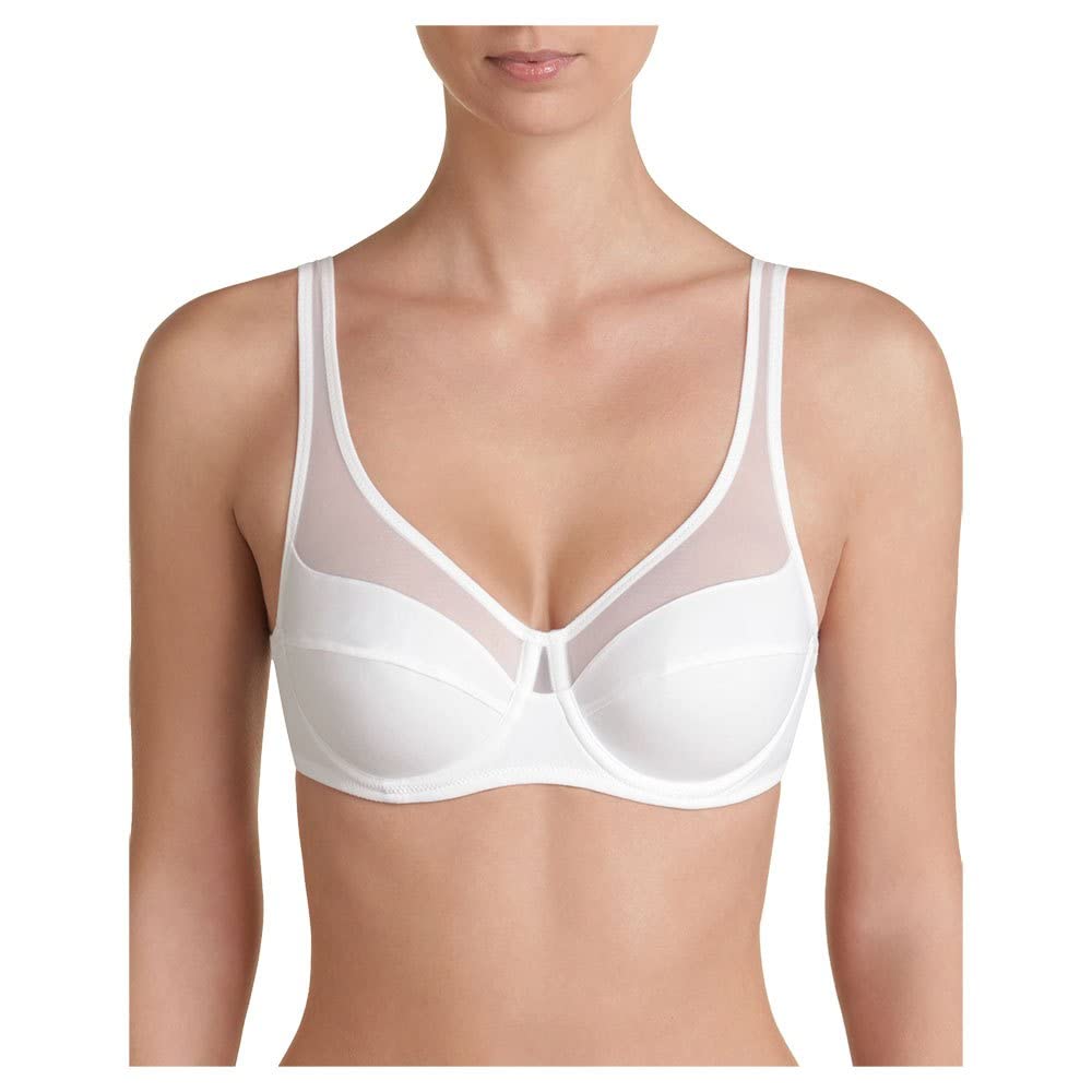 DIM Women's Generous Classic Underwire x1 Bra, White, 38C