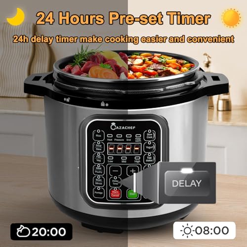 CAZACHEF 8qt stainless steel Pressure Cooker の商品画像 3