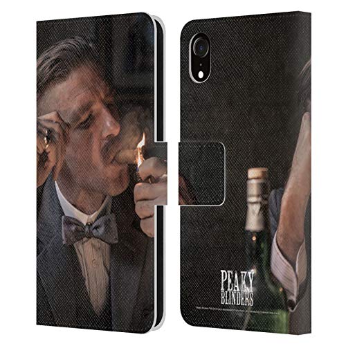 Head Case Designs Officially Licensed Peaky Blinders Arthur Shelby Cigar Characters Leather Book Wallet Case Cover Compatible with Apple iPhone XR