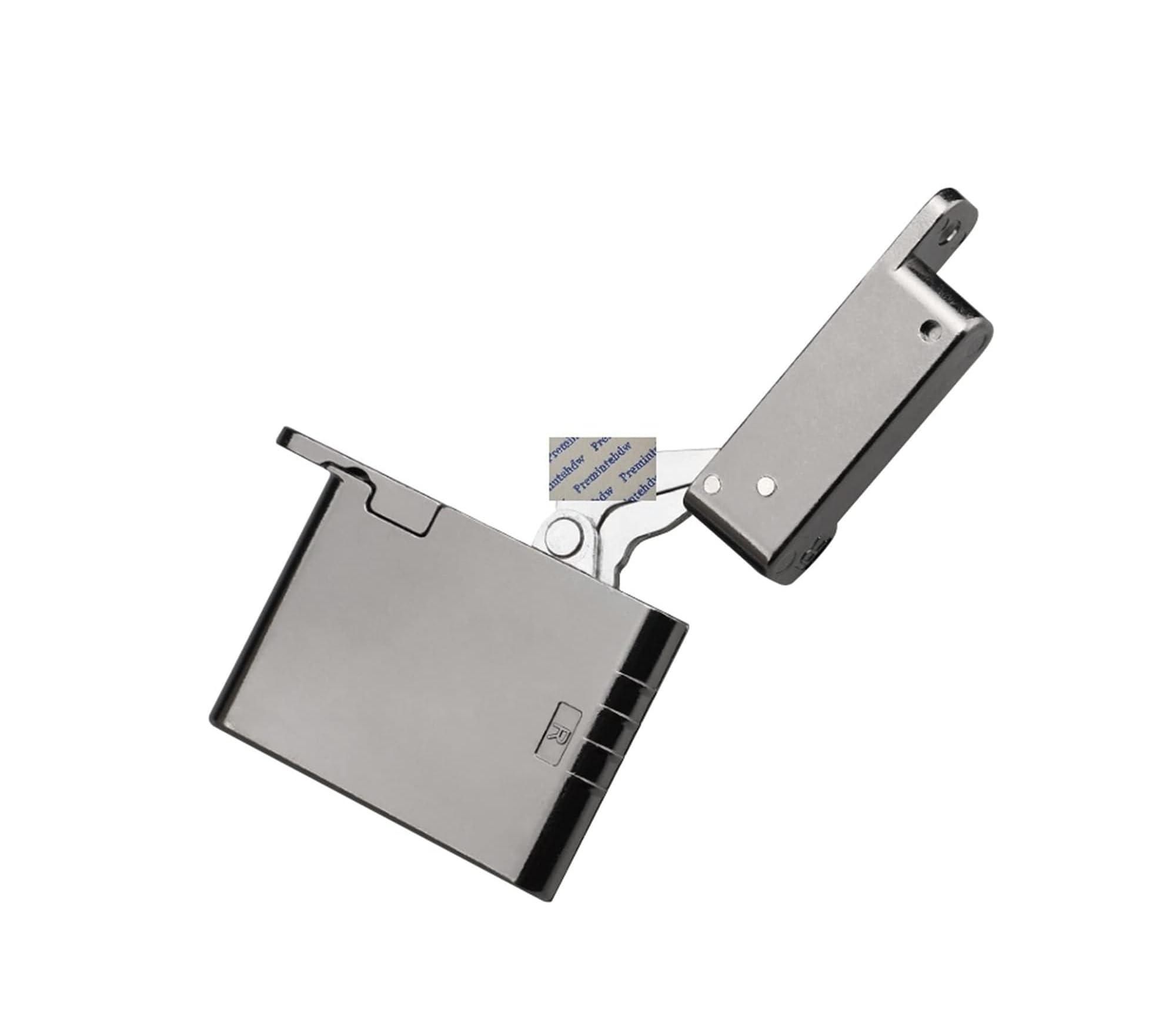 Bisagra de pivote oculta de cierre suave - Bisagras ocultas de aleación de zinc de 40 mm(1 Pair and Bracket)