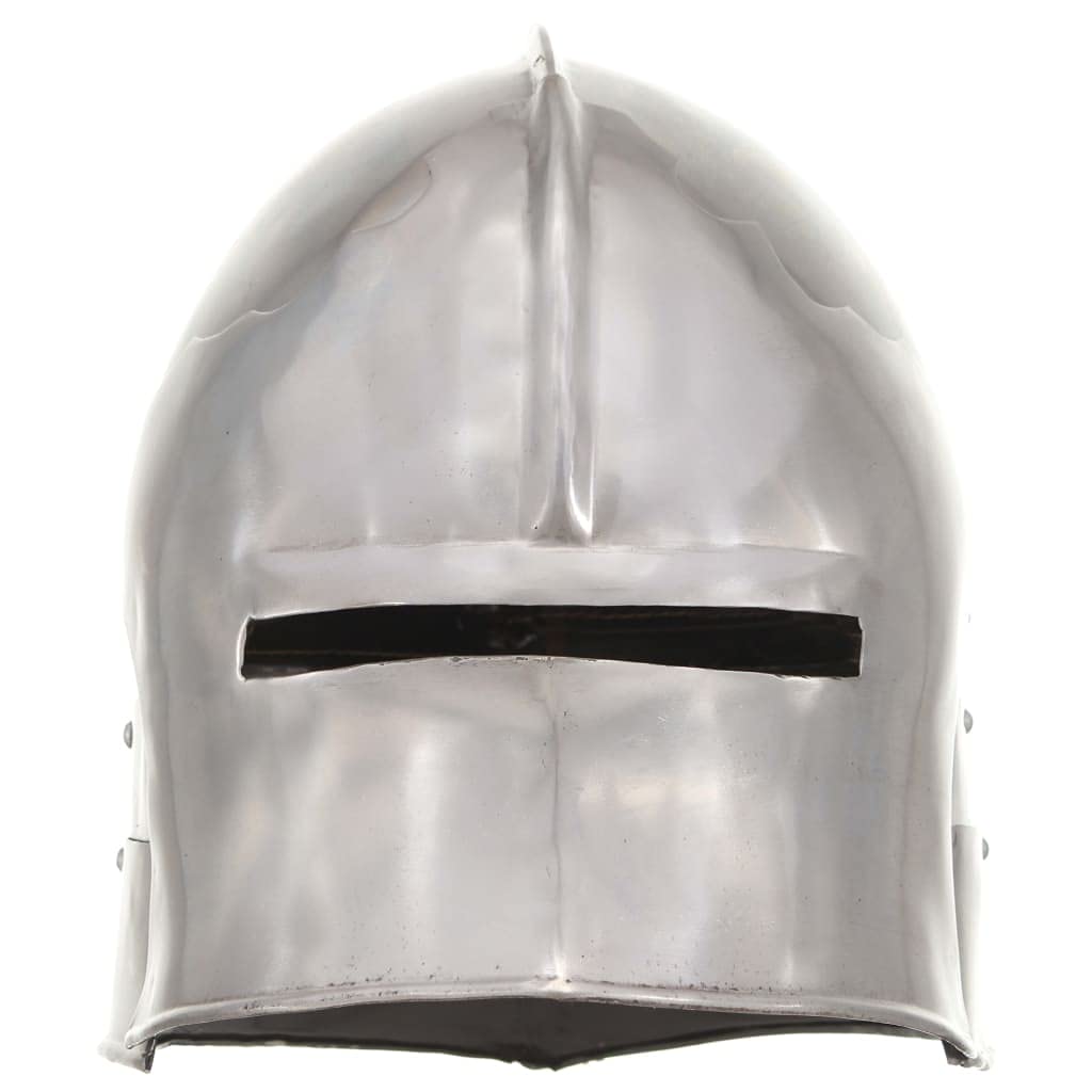 Genérico Réplica de Casco de Caballero Medieval Antiguo Larp Acero Plata,Arte y Ocio,Hobbies y Artes Creativas,Coleccionables,Armas coleccionables-286214