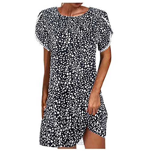 MICKURY Missguided Kleid wickelkleid Sommer eng anliegendes Kleid Festliche...