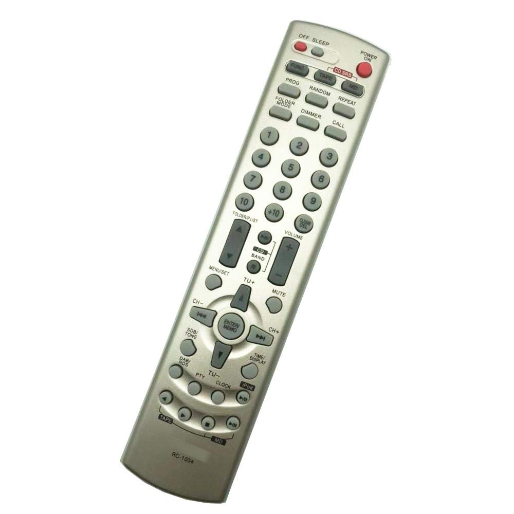 DENON DRA-F102 リモコンDENON RC-1034 Amazon.co.jp: 新しいRC-1034 RC1034 デノンのために D-F102 DRA