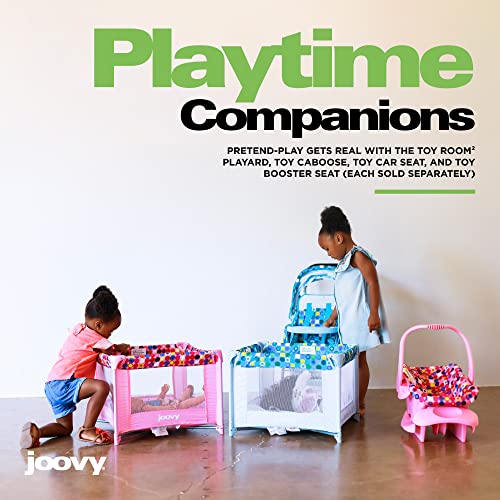 Joovy 1003 Toy Room² Playard Baby Doll Playpen Featuring Sturdy Steel Frame And Collapsible Design Allows For Easy Fold For Travel, And Travel Case - Large Enough For 22 Inch Dolls thumb #5