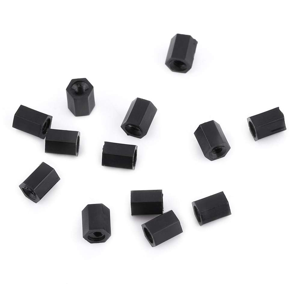 200 Pcs M2.5 Mâle Femelle Nylon Entretoise Hex Entretoise Vis Écrou