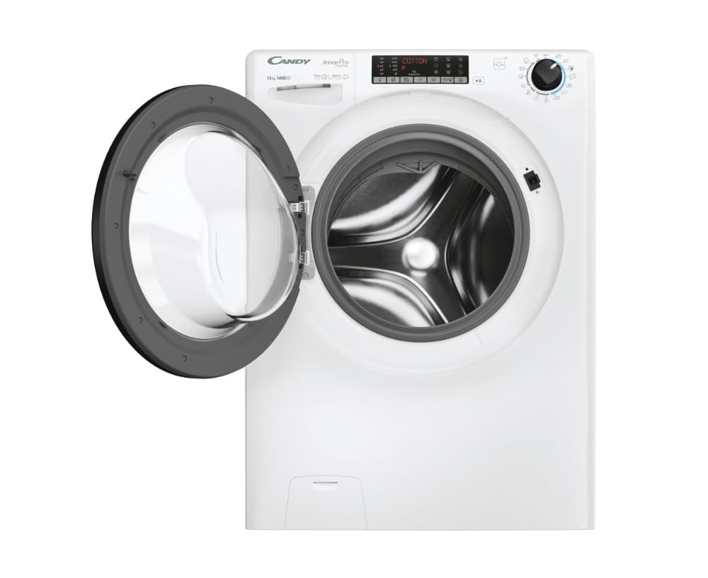 Candy CSO4136TWMB5-S - Lavatrice da 13 kg, Caricamento Frontale, 1400 giri, Classe energetica A