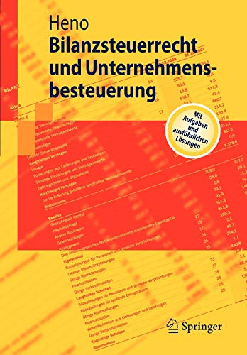 Bilanzsteuerrecht und Unternehmensbesteuerung (Springer-Lehrbuch)