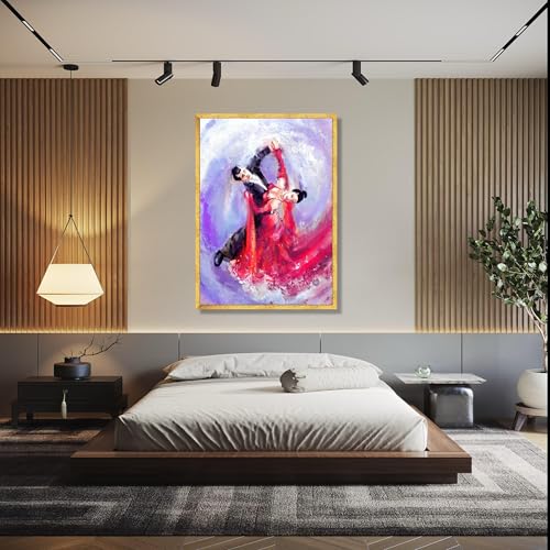 Décoration intérieure salon mur vide : solution grand format 60x90cm