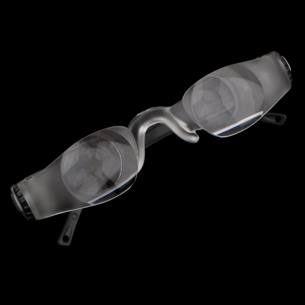 Gazechimp 2.1X Zoom Grossissement Lunettes Télévision Magnifying Glass Lentilles Clair Agrandissement