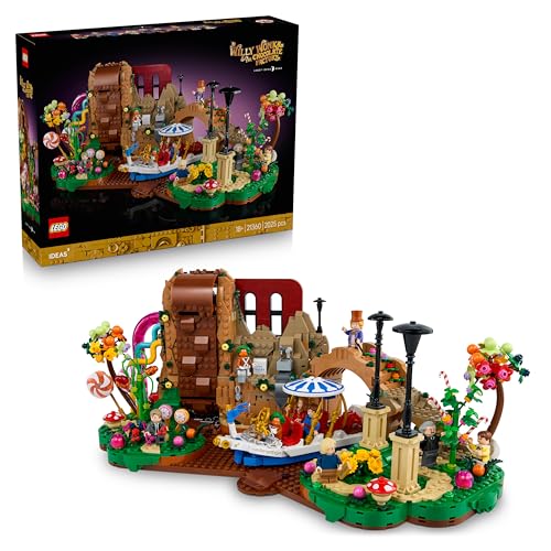 LEGO Ideas 21360 Willie Wonka and Chocolate Factory Limited Distribution Authentic Domestic Distribution