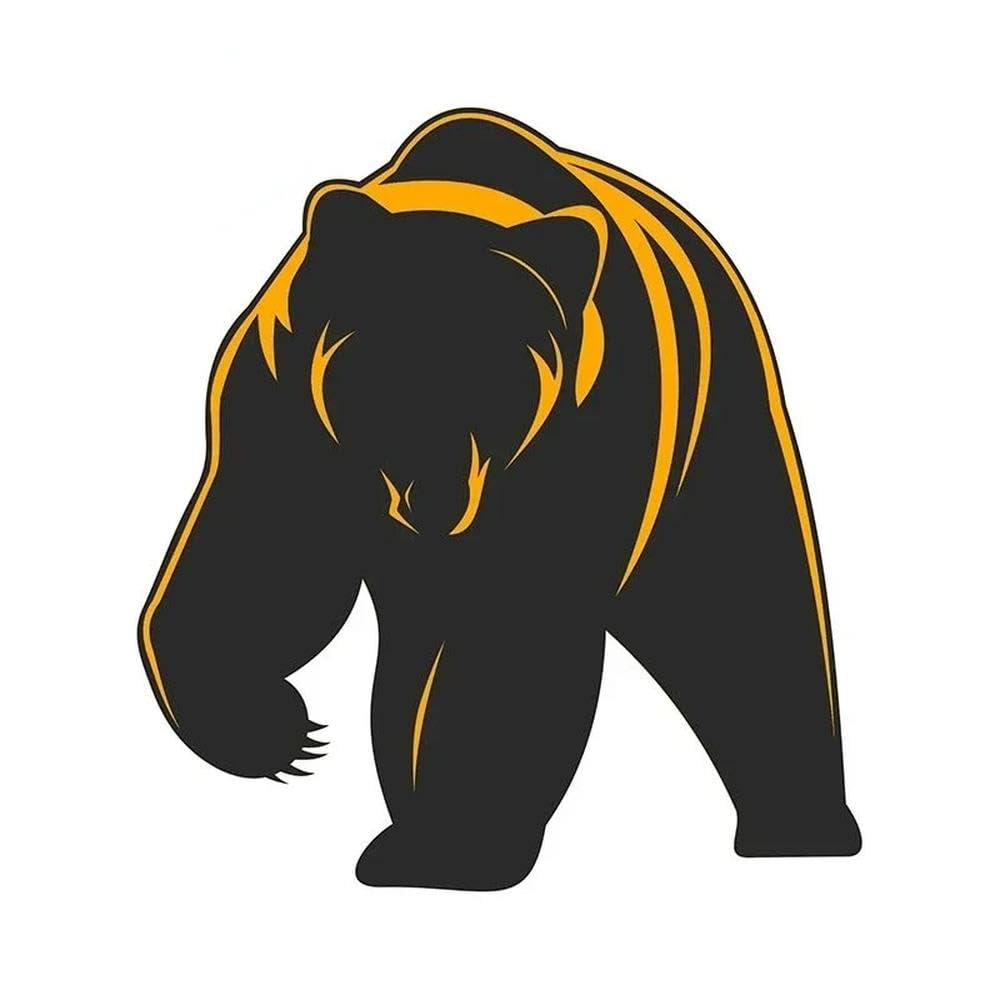 Big Bear Car Bumper Window Sticker Scratch Repair Decal Vinyl 13cm(D,13cm)