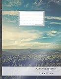  Kariertes Notizbuch • A4-Format, 100+ Seiten, Soft Cover, Register, Mit Rand, „Freiheitlich“ • Original #GoodMemos Quad Ruled Notebook • Perfekt als Matheheft, Skizzenbuch, Arbeitsheft, Tagebuch