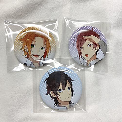 Amazon.co.jp: ホリミヤ 缶バッジ 宮村 柳 進藤 : おもちゃ