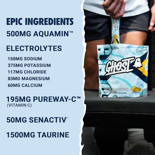 Ghost FG-HYDR-LC01-SP-24PK Hydration Packets, Lemon Crush thumb #2