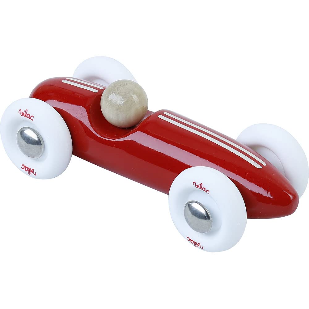 Vilac - Voiture Grand Prix Vintage Pm Red Planes (2342R)