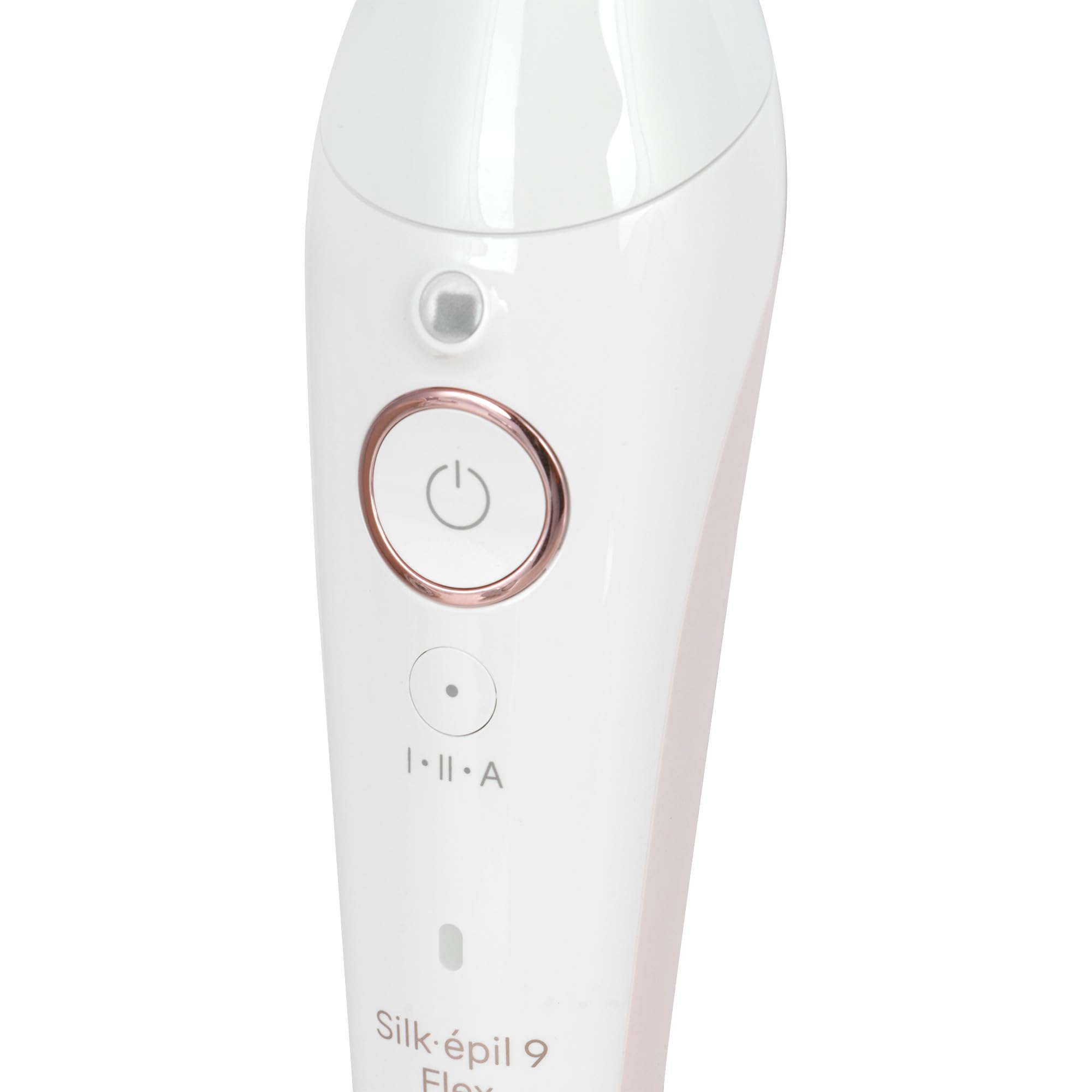 Braun Silk-épil 9 Flex depilator damski/depilator do długotrwałego usuwania włosów, mini golarka, nasadki do peelingu, 9-306 3D, biały/różowy tytan