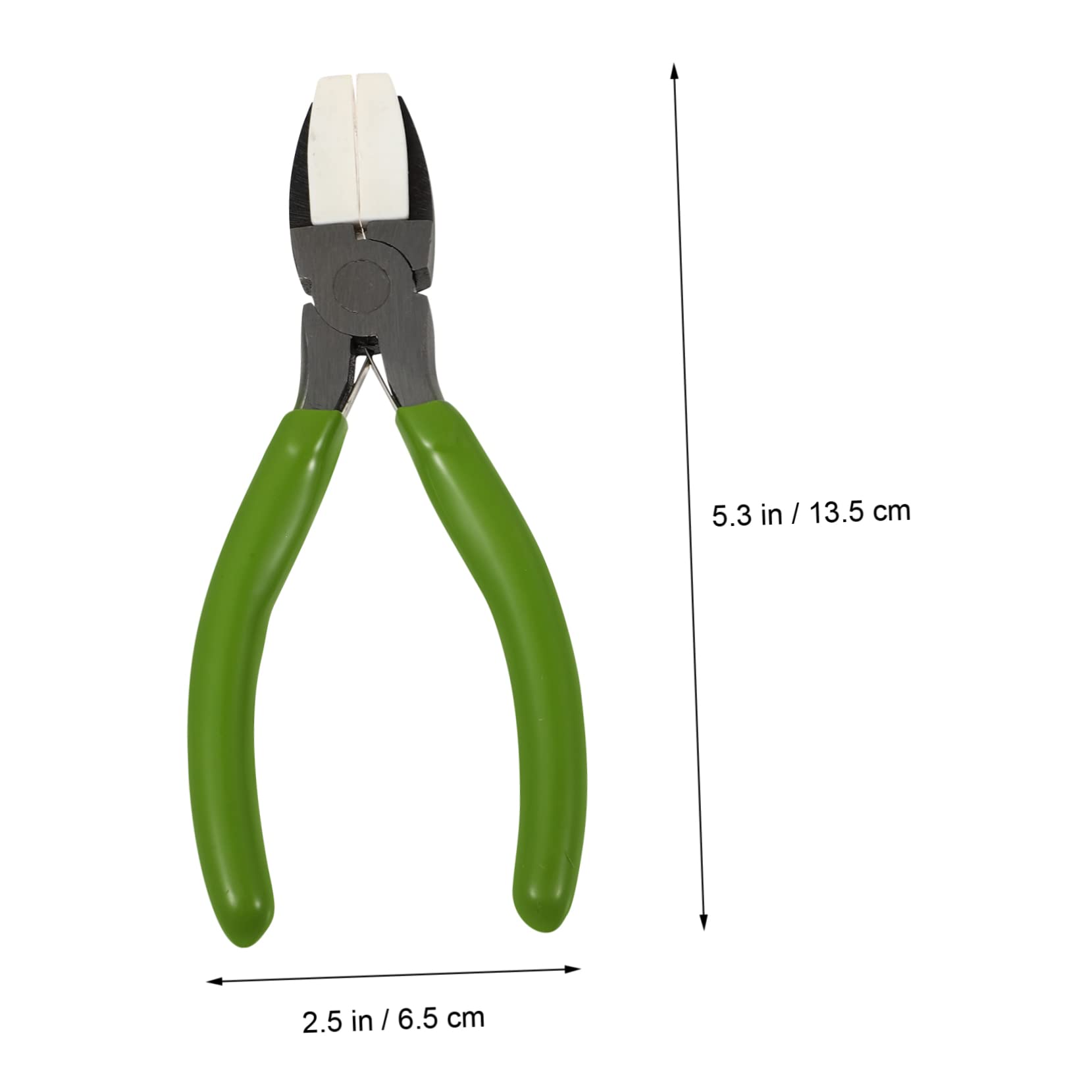 2 Pezzi Di Forniture Per La Creazione Di Gioielli Pinze A Becco Piatto Pinze Piegatrici Tronchesi Per Fili in Nylon Per Costruzioni in Acciaio Al Carbonio