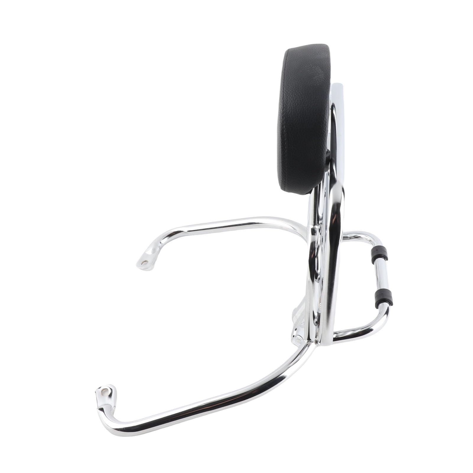 Portaequipajes para Motocicleta para GT GTS GTV 300 250 125, Estante portaequipajes Trasero con Soporte de Respaldo, Soporte Trasero de aleación de Acero Cromado para la segu