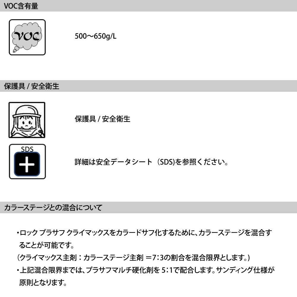 Amazon.co.jp: ロックプラサフクライマックス ホワイト 500gセット