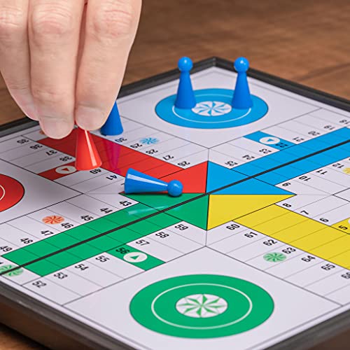 Yellow Mountain Imports UB-LU002-A Ludo Magnetic Folding Travel Board Game Set thumb #7