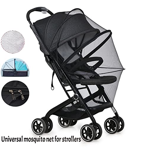 Stroller Mosquito Net Universal Pram Net Insect Net Full Coverage Baby Pram Cover Fly Bug Net Insect Shed for Pushchair Pram - Image 2