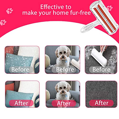 Rolo de fiapos, rolo removedor de pelos de animais de estimação, rolo removedor de pelos de gato, ro