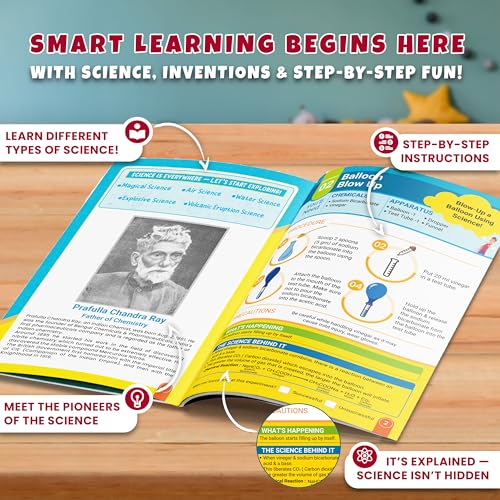 Image of HOTKEI Educational Chemistry Science Experiment Kit Games Gift Toys for Kids Boy Girl Aged 8 10 12 Year STEM Scientific Lab Kit Project Toy Birthday Gifts for Boys Girls Home Chem Lab Toy Science Kit