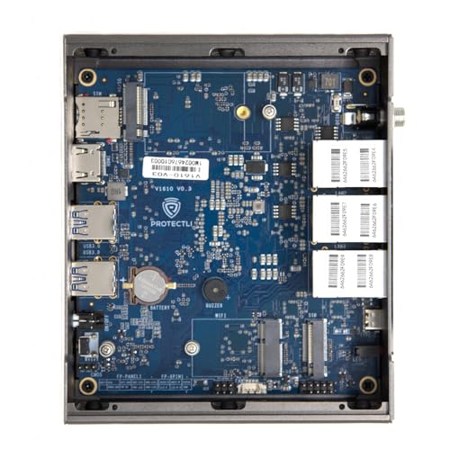 Image of Protectli Vault V1610-6 Port, Micro Appliance /Mini PC - Intel N6005, 6X 2.5G NICs, 16GB LPDDR RAM on-Board, 32GB eMMC on-Board