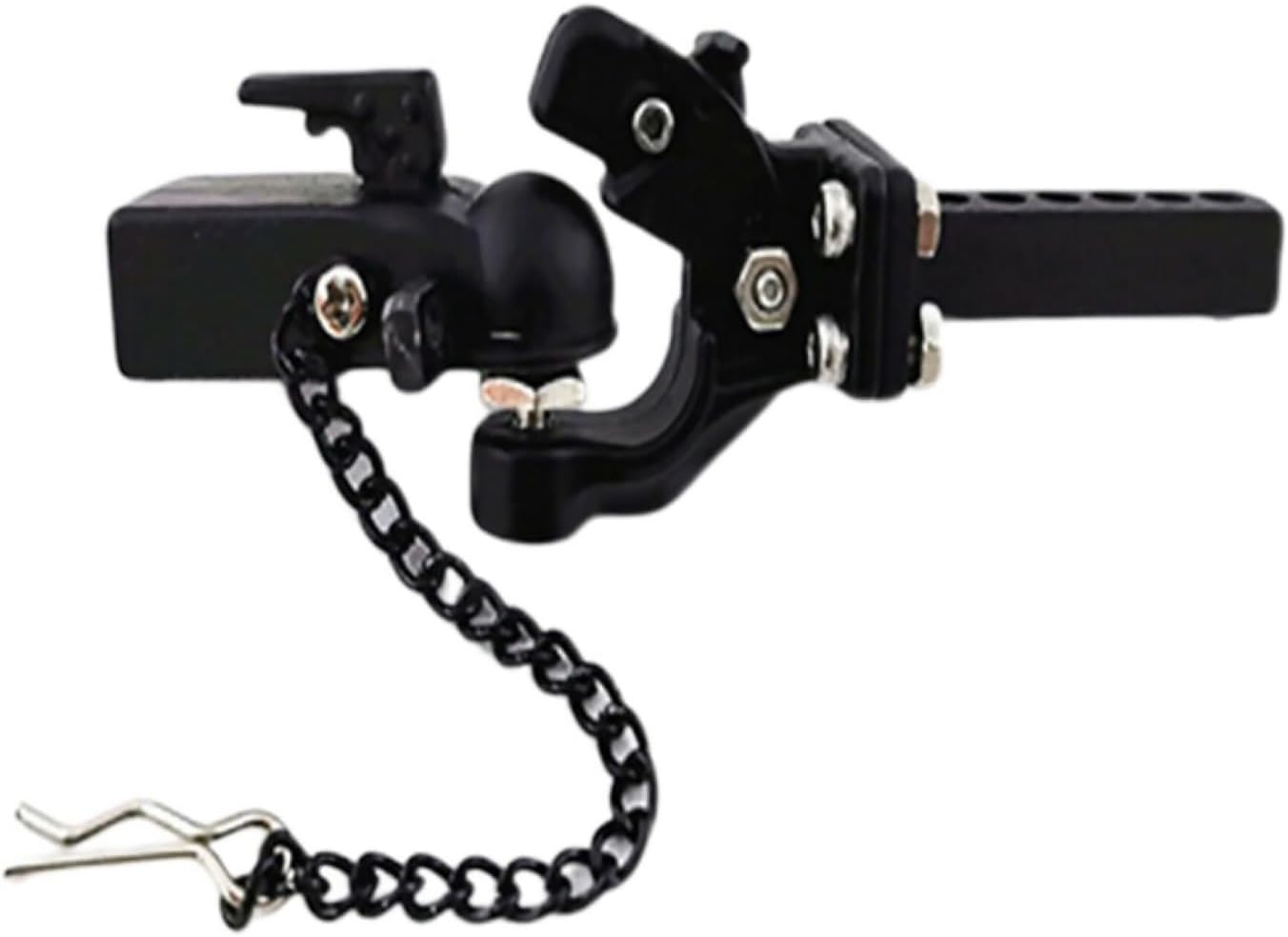 3mm Thread Hook Metal Hitch Trailer Hook Kit for Traxxas TRX4 SCX10 1/10 RC Crawler Car Accessories