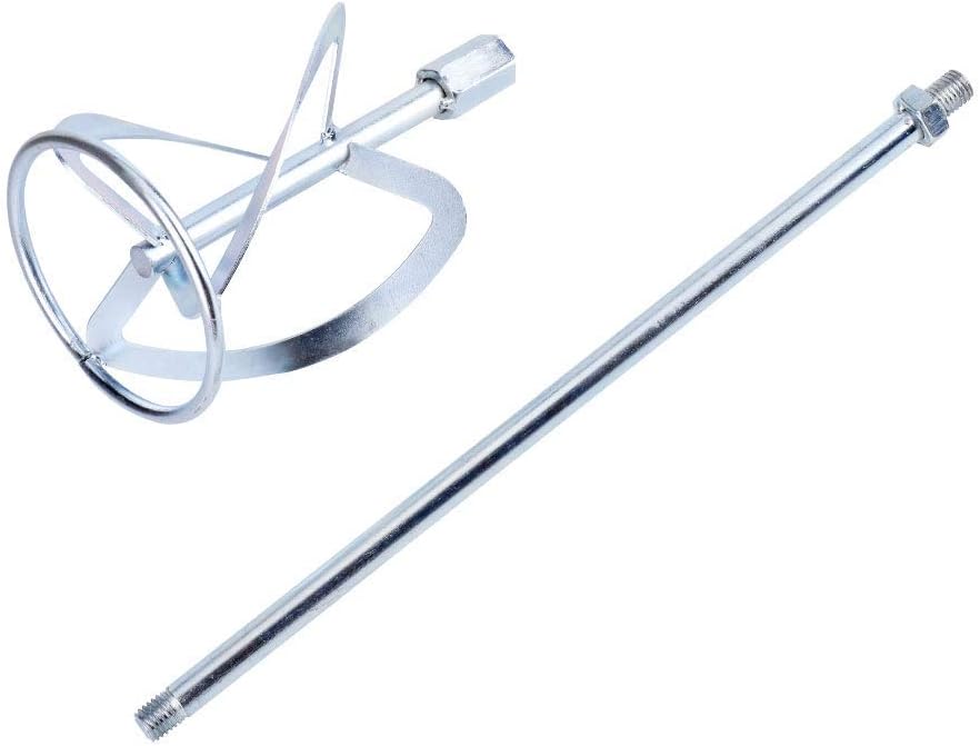 CtopoGo 1600W Portable Electric Concrete Cement Plaster Grout Paint Thinset Mortar Paddle Mixer Pro Drill Mixer Stirring Tool Adjustable 6 Speed Handheld Standard 110V (1600W Red) : Tools & Home Improvement