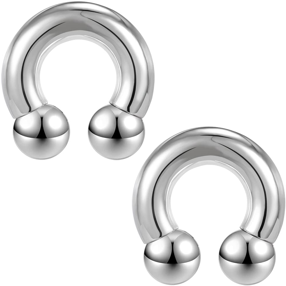 16G 14G Tanio Circolare Bilanciere A Ferro Di Cavallo Setto Cerchio Dell'orecchio Trago Elica Lobo Orecchino Anello Del Capezzolo Genale Penetrante Gioielli Per Il Corpo - Foto 10