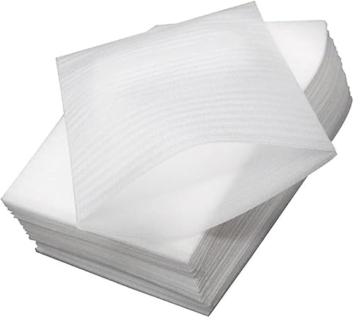 Miniatura 2 de Operitacx 200 bolsas de cojín estáticas, reutilizables, a prueba de golpes, para un embalaje seguro de platos, cristalería, electrónica, fundas