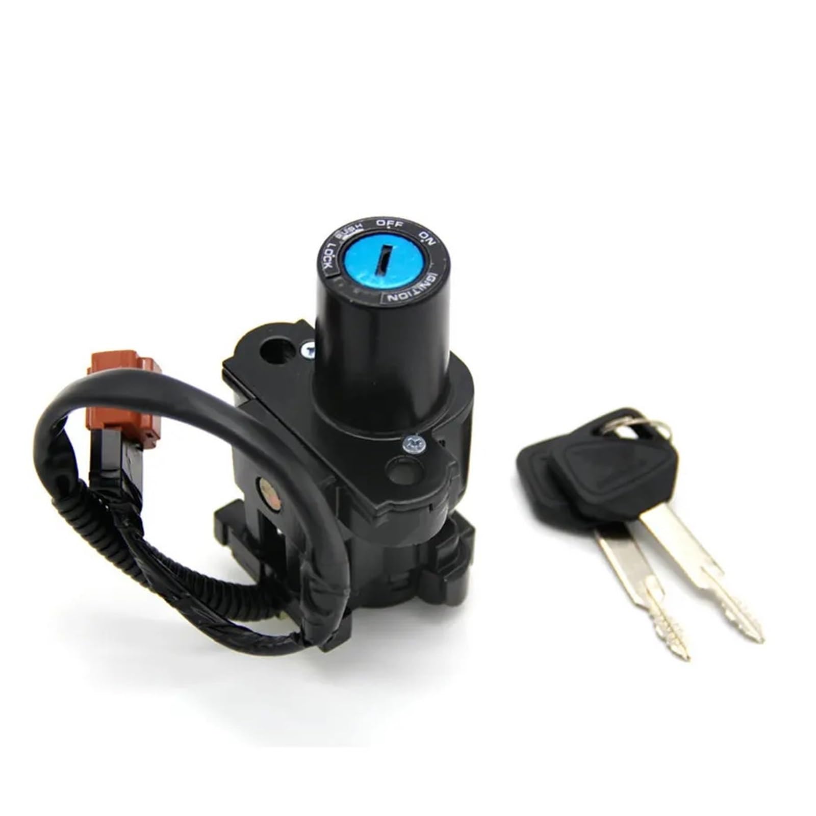 Llave De Encendido Para Motocicleta Compatible Con Honda CBR600RR, CBR1000S, NC700X 35100-MGZ-A02, 35100-MGS-A31, 35100-MFJ-A41 Cerradura de encendido con llaveJuego