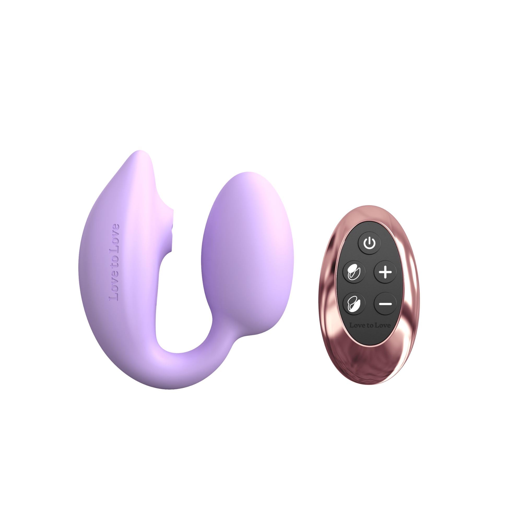 Love to Love Wonderlover – Sex toy ovetto vibrante con telecomando a distanza, doppia stimolazione clitoride & punto G, tecnologia flapping, 9 modalità, impermeabile, utilizzo a mani libere