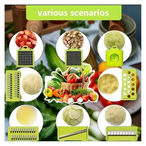 Cortadora y picadora 4 en 1 para verduras miniatura 3