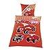 Produktbild Global Labels G 66 600 BC1 110 Bobby Car Renforce Bettwäsche Family 135 x 200 cm Bettbezug und 80 x 80 cm Kissenbezug