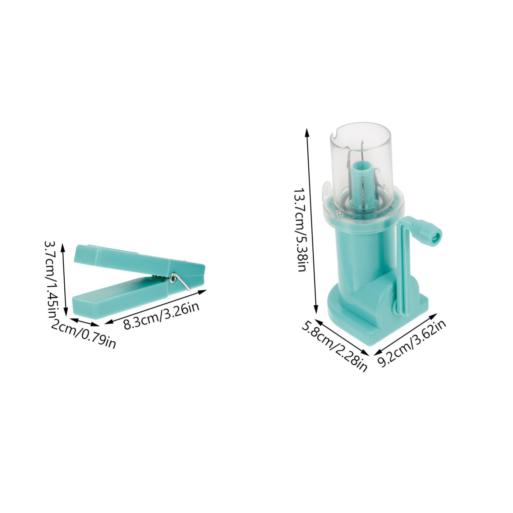 ARTIBETTER Hand Knitting Mill Spool Knitter Simple Design for Fishtail Button Knot Spiral Loop Craft Projects Decorative Accessories