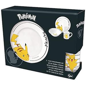 Ontbijtset Pokémon Pikachu | kom + bord + mok