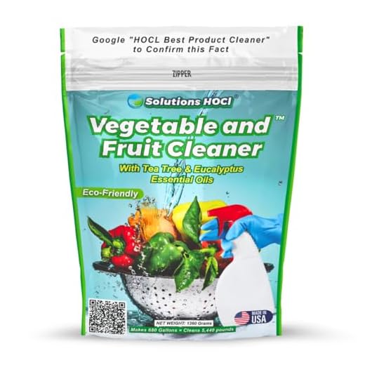 HOCL Vegetable and Fruit Cleaner Pack