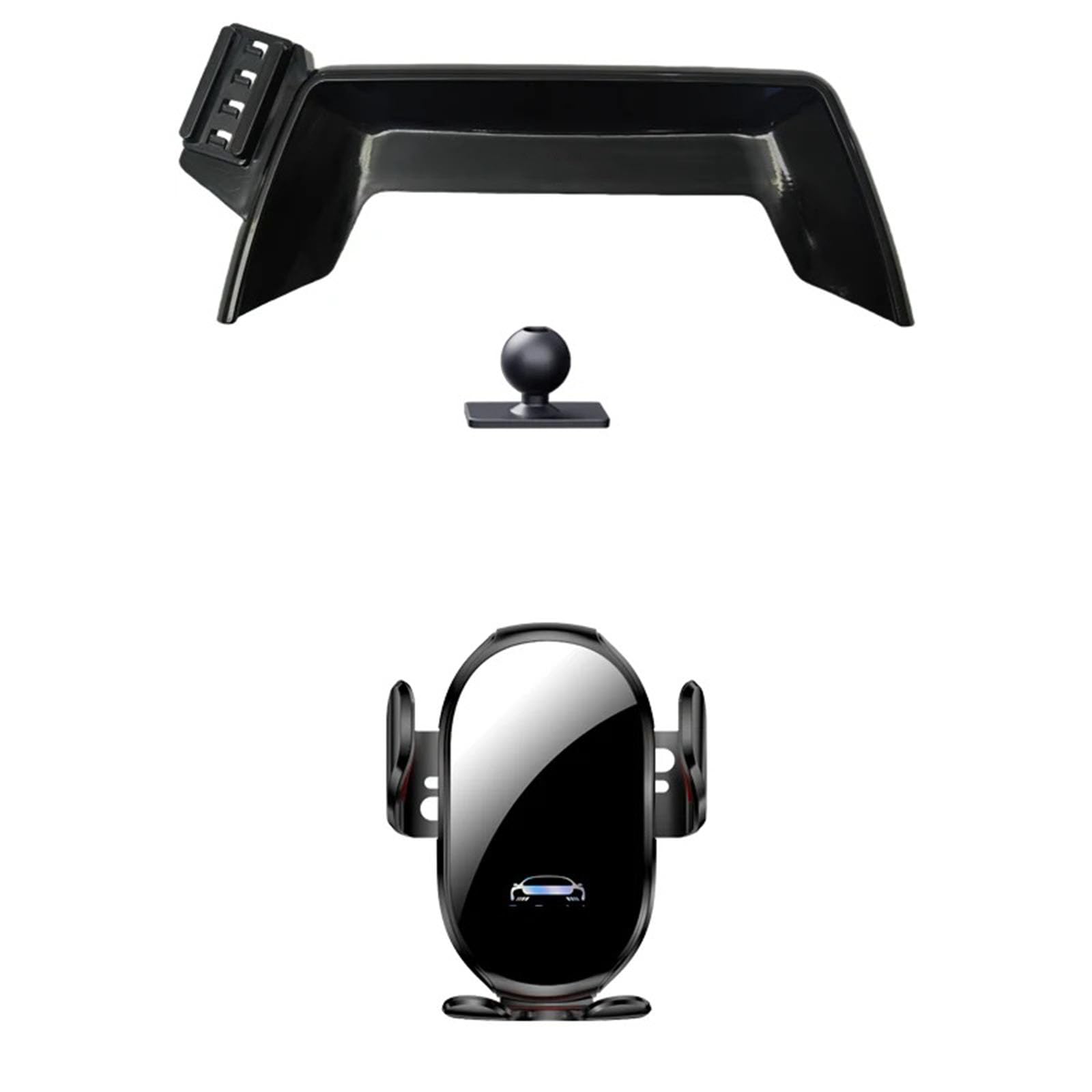 MOGFLMAN Car Phone Holder for BMW X1 F48/F49 2016-2019, LHD Car Phone Holder