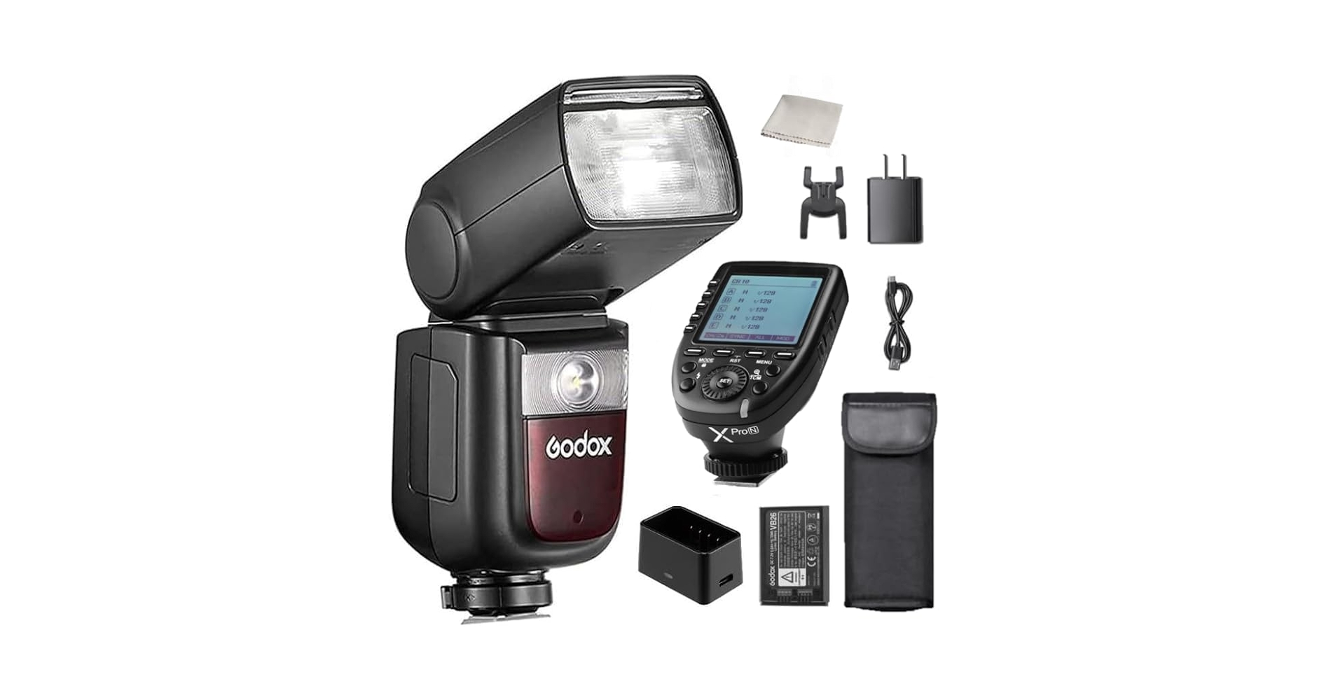 Godox V860III F & X Pro Fセット Amazon.com : Godox V860III-N Flash & Godox XPro-N Trigger Set