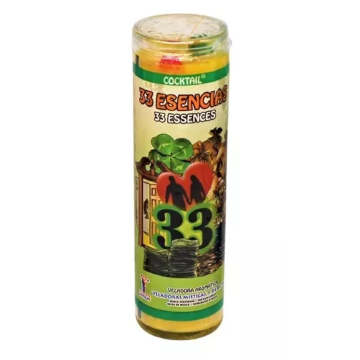 33 Essences (33 Esencias) - Vela aromática en vaso (7 días)