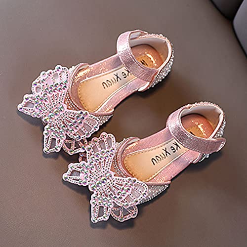 Children Dance Shoes Girl Dress Christmas Concerts and Performances Princess Shoes Rhinestone Leather Boots3