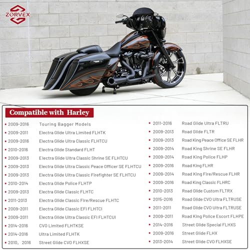 Orvex Electric Center Stand Kit for Harley Touring