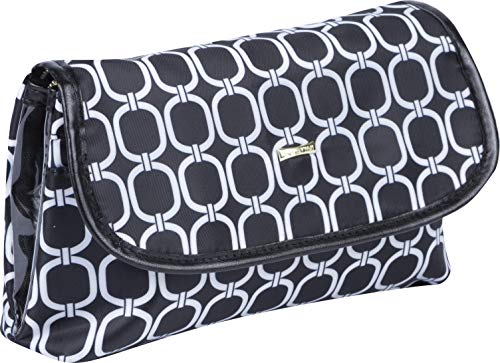 Necessaire para cosméticos, com Tampa, Sestini, Feminino, Estampa Geométrica