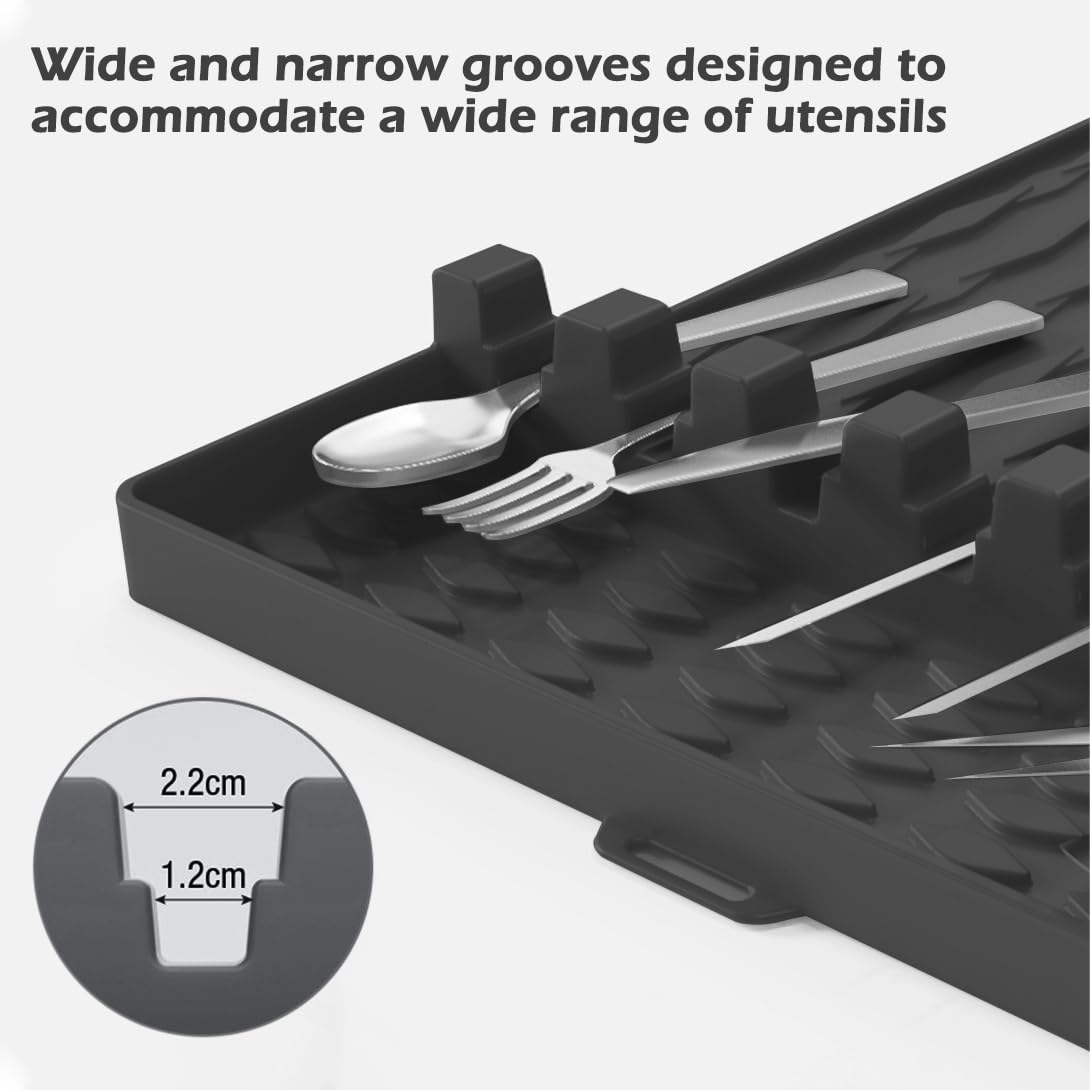 Silikon-Grillmatte Für Blackstone Grills – Groß, Hitzebeständig, Mit Tropfschutz Und 8 Steckplätzen (Upgrade Orange)
